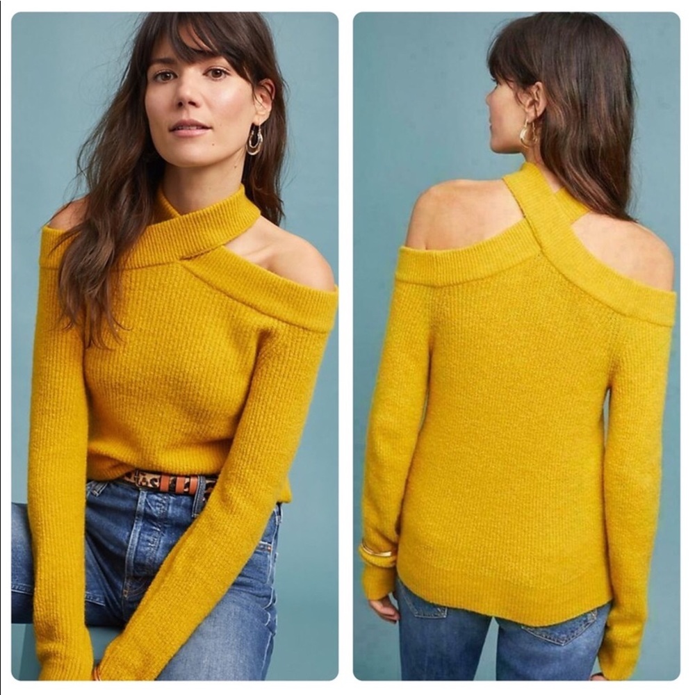 Moth by Anthropologie Cross-Front Pullover